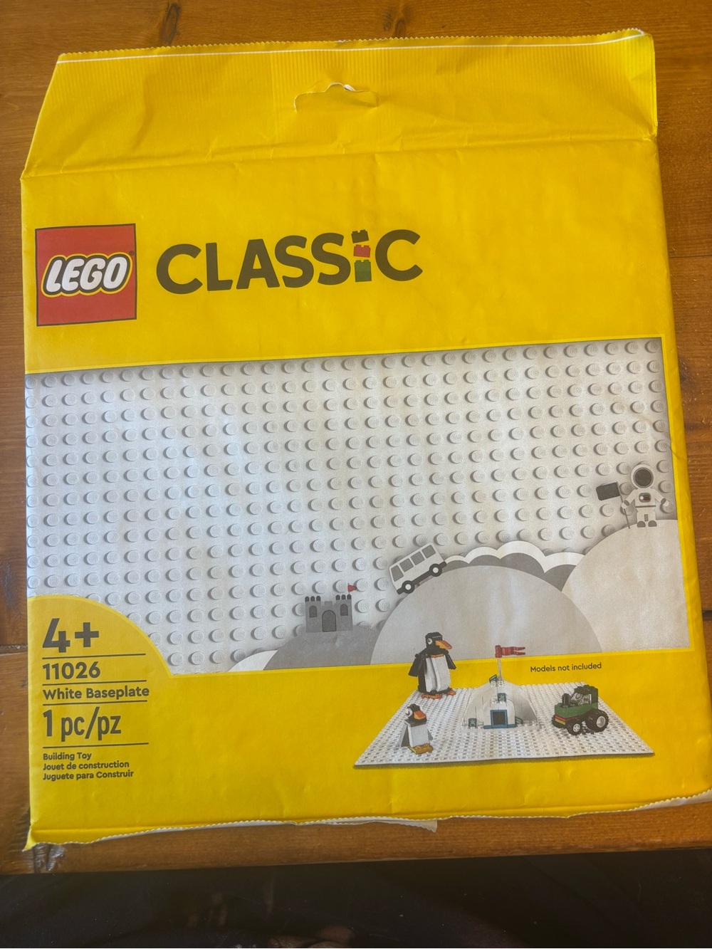 Lego Classic White Baseplate part 11026 new
